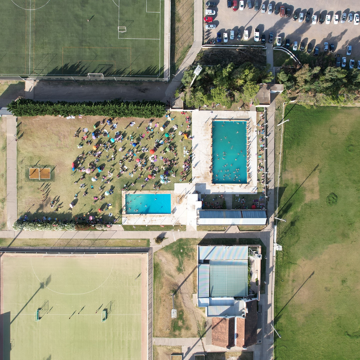 Pileta del Club Universitario Bahía Blanca